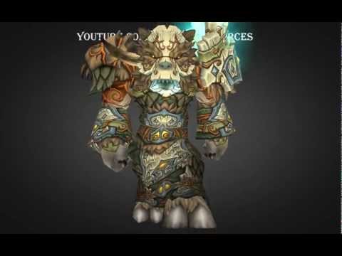 Tauren Druid Tier 14 armor set - T14 - Armor / Battlegear / Regalia of the Eternal Blossom