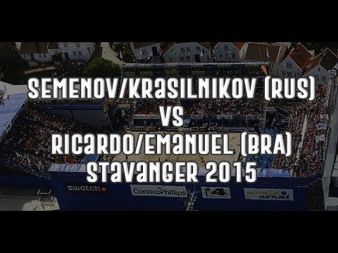 Semenov/Krasilnikov (RUS) vs Ricardo/Emanuel (BRA)