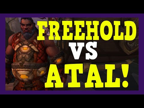 WoW Gold Guide - Freehold Vs Atal'Dazar! Which Is The Best? | 8.3
