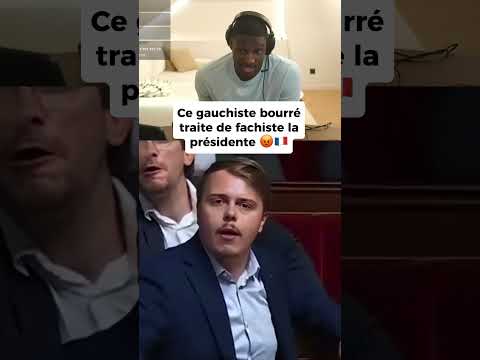 Louis boyard complètement bourré à l'assemblée ! #lfi #lafranceinsoumise #gauchiste #france