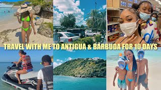 vlog : travel with me to antigua & barbuda for 10 days