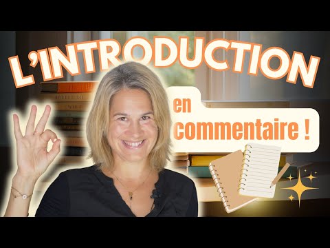 Introduction de commentaire de texte | 4 étapes clés ! 🏆