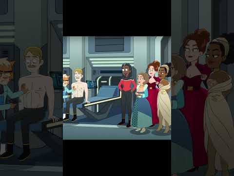 The Ancient Caitians Hunted Down the Betazoid - Star Trek Lower Decks#shorts