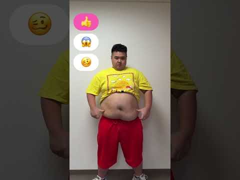 【TikTok100万再生】120Kgデブのパラパラするリアクション