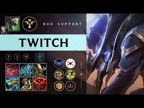Twitch Support vs Nautilus - KR Diamond Patch 26.01