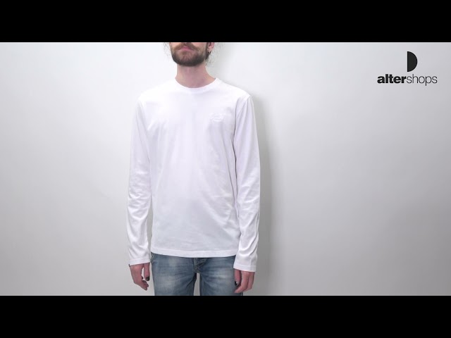 Vídeo relacionado con Superdry Vintage Logo EMB L/S Top M6010550A Optic XL Hombre