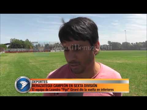 BERAZATEGUI CAMPEÓN EN SEXTA DIVISIÓN