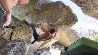 Video thumbnail of Morning Again, V8. Black Mountain