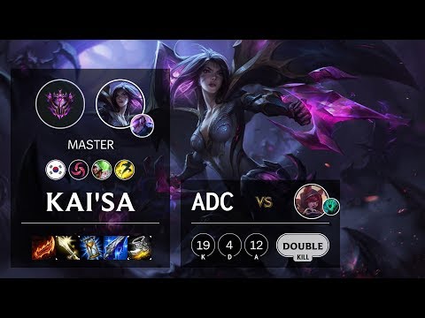 Kai'Sa ADC vs Xayah - KR Master Patch 10.6