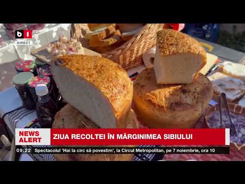 ZIUA RECOLTEI ÎN MĂRGINIMEA SIBIULUI_Știri B1TV_3 nov. 2025