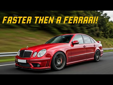 The Mercedes E55 AMG: The Supercharged BEAST That's Faster Than a Ferrari!