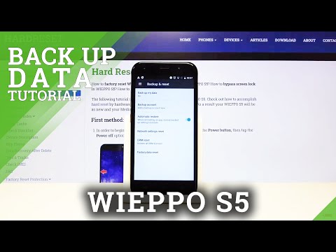 How to Start Using Google Backup on WIEPPO S5 - Permit Data Backup