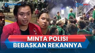 Perwakilan Massa Minta Polisi untuk Bebaskan Mahasiswa yang Ditahan saat Demo di Patung Kuda