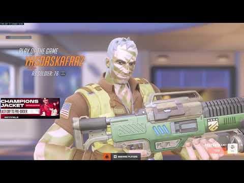 POTG! SUREFOUR INSANE SOLDIER 76 GAMEPLAY OVERWATCH 2 SEASON 9