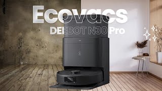 ECOVACS DEEBOT N30 Pro Omni Unboxing & Installation l Can It Handle My Mess? 😅