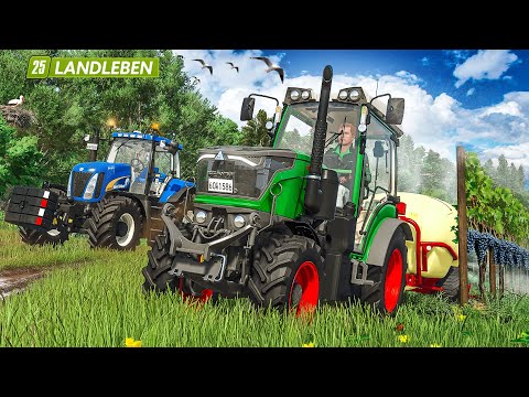 Ab in den Weinberg! Neues Projekt mit neuen Maschinen | Landleben #56 | LANDWIRTSCHAFTS SIMULATOR 25