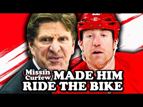 Mike Babcock made Mike Commodore ride the bike mid-game | Missin Curfew Ep 216