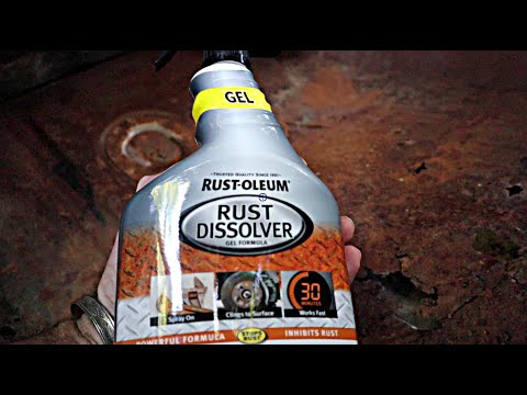 Rust Dissolver, Does It Work?? (Rustoleum Rust Dissolver)