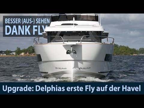Delphia Bluescape 1200 FLY - Wir testen Delphias erste Flybridge auf der Havel