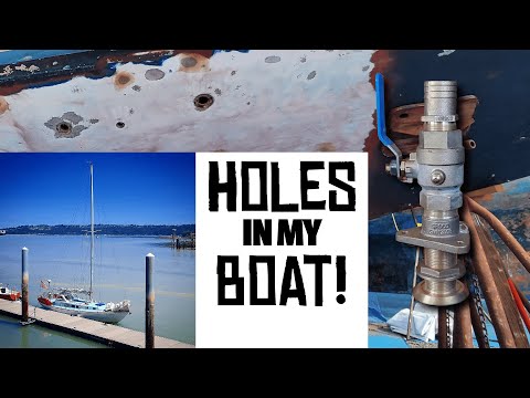 All about through hulls, and getting rid of holes in my boat!