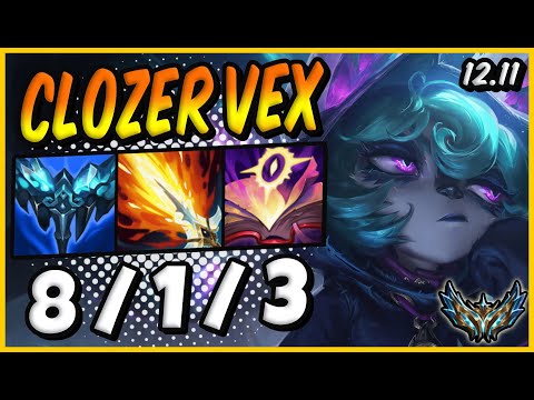 Clozer Vex MID vs Brand | KR Challenger Patch 12.11 | Season 12 💥