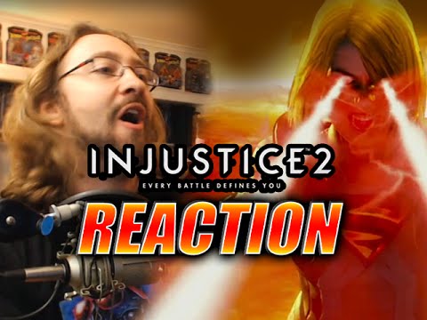 MAX REACTS: Injustice 2 Gameplay Trailer