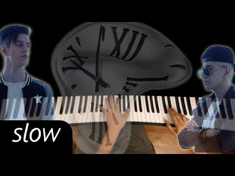 Rauf Faik - Детство (SLOW)● караоке | PIANO_KARAOKE ● + НОТЫ & MIDI