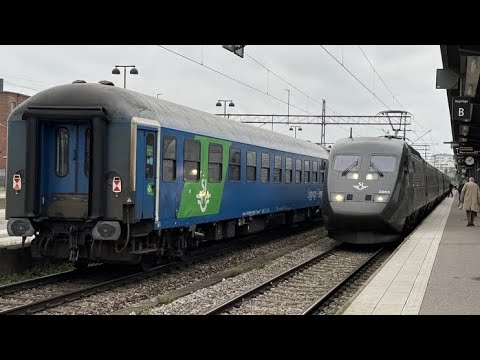 DRIVERS VIEW from SWEDISH EXPRESS TRAIN - 4K CABVIEW (Stockholm to Gothenburg)