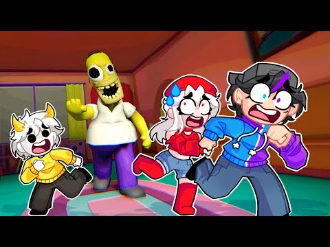NUNCA ENTRES A LA CASA DE HOMERO MALVADO | Homer's Nightmares Roblox
