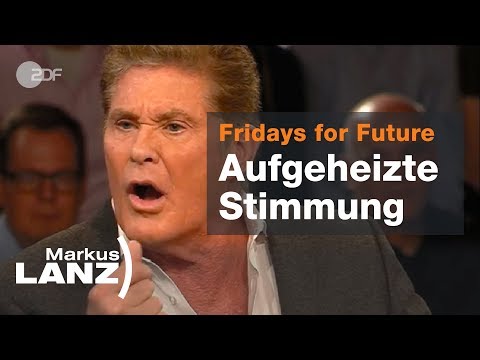 Klima-Krach mit Lindner, Hasselhoff und Neubauer - Markus Lanz vom 04.04.2019 | ZDF
