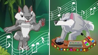 Animal Jam Direwolf Dance Goes with Everything