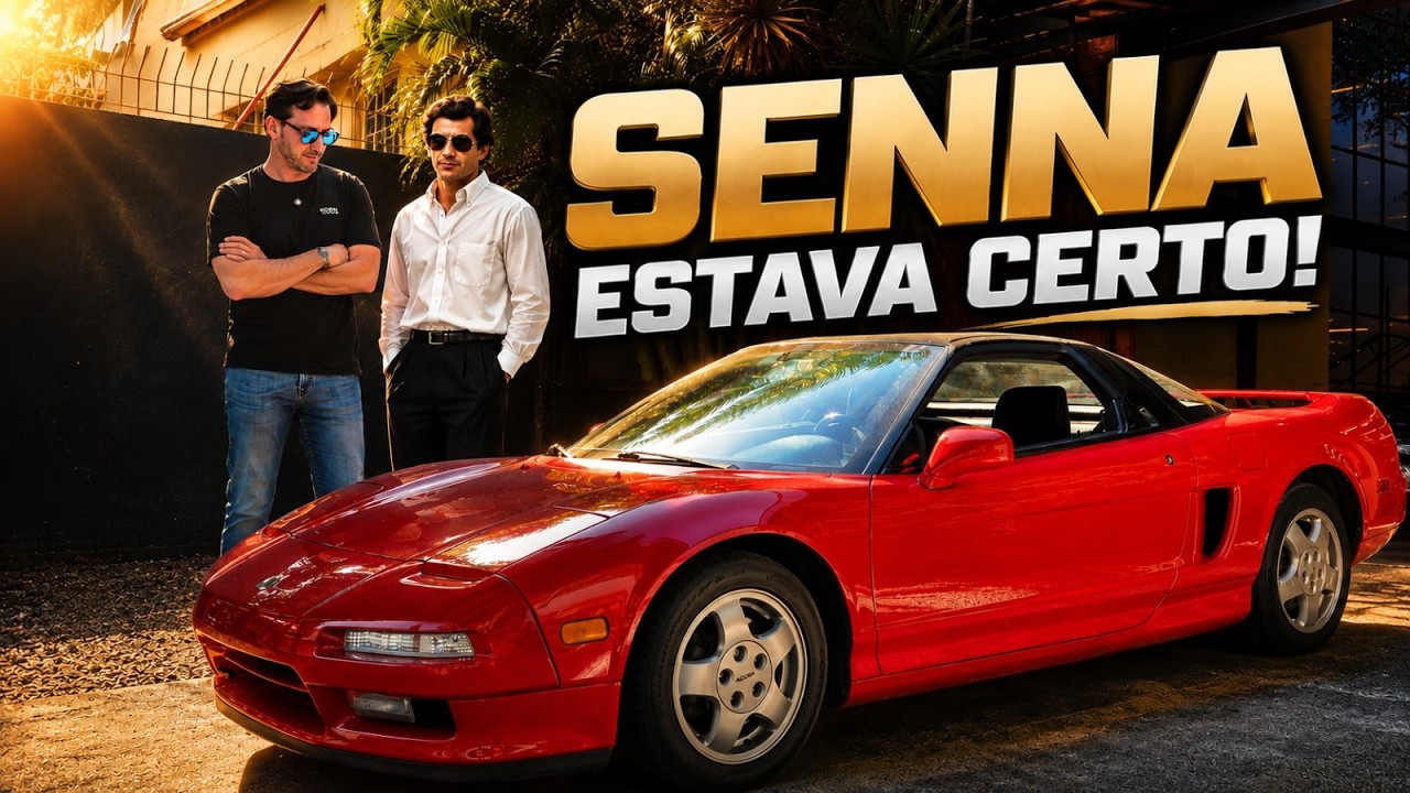 O CARRO DO CHEFE - COMO O SENNA É RESPONSÁVEL PELO HONDA NSX!!🔥
