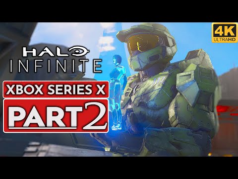 HALO INFINITE XBOX SERIES X Gameplay Walkthrough Part 2 [4K 60FPS] - No Commentary (FULL GAME)