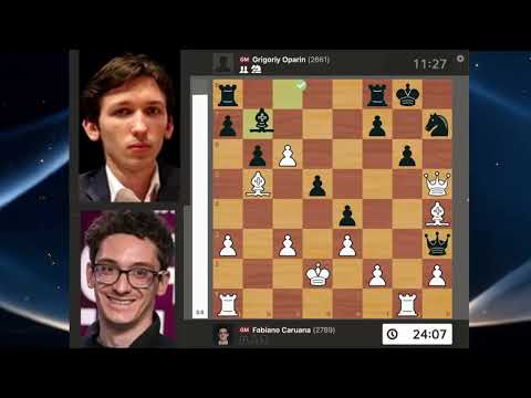 Fabiano Caruana vs. Grigoriy Oparin  US Championships 2025