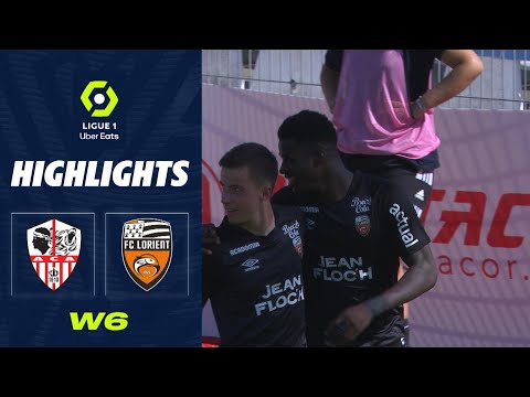 AC AJACCIO - FC LORIENT (0 - 1) - Highlights - (ACA - FCL) / 2022-2023
