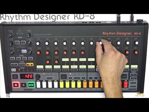 Behringer RD-8 - Sound and Pattern Demo (No Talking)