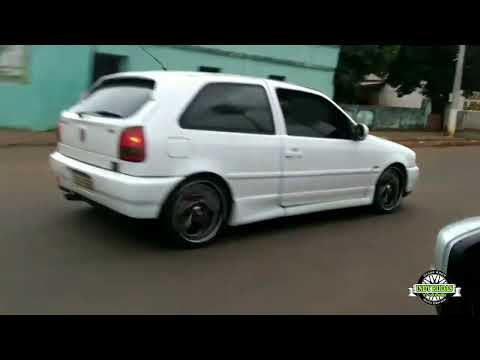VW GOL BOLA TURBO + RODA ARO 17 WELD MAGNUM + PNEU 195/40 R17 DELINTE + REBAIXADO