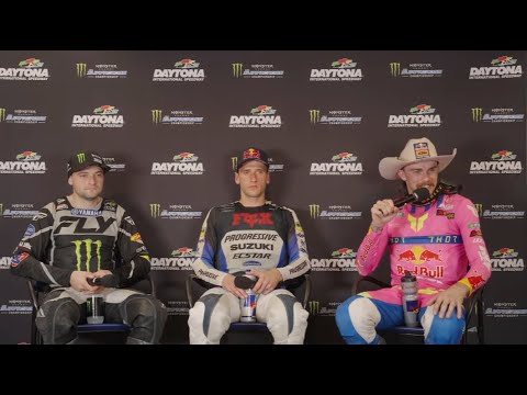 Monster Energy Supercross: Press Conference Round 8 - Daytona - March 1, 2025