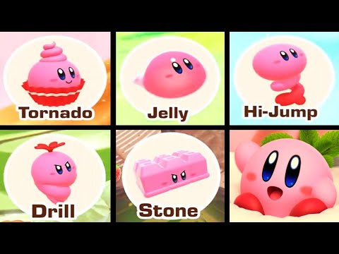 Kirby's Dream Buffet - All Copy Food Abilities