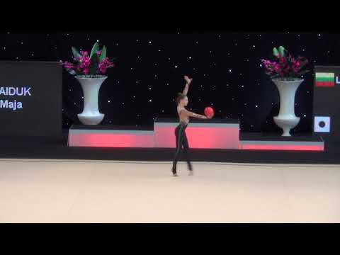 Maja Gaiduk LTU ball Junior Final Miss Valentine 2019