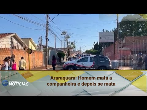 Araraquara: Homem mata a companheira e depois se mata (05/12/2025)