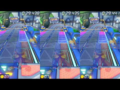 3-way WR tie - Big Blue [150cc] - 1:24.433 - lemon vs Uる vs noF★ヒトデナシ (Mario Kart 8 Deluxe)