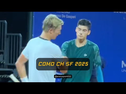 Como Challenger 2025 SF: Nicolai Budkov Kjaer [1] vs. Luka Mikrut [Alt] Condensed Match