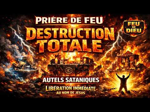 FIRE PRAYER: Total Destruction of Satanic Altars and Immediate Liberation in the Name of Jesus
