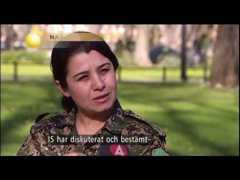 Hör svenskan som stred mot IS - Nyhetsmorgon (TV4)