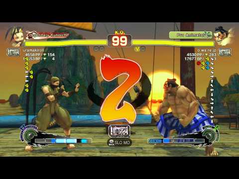 USFIV~ Ibuki (uramakiroll) vs.  E.Honda (o wa re jp) HD