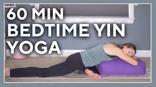 1 hour Evening Yin & Restorative – 60 min Yoga to Unwind & Sleep Deep