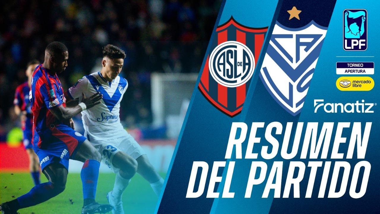 San Lorenzo vs Vélez Sarsfield Highlights