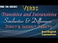 Verbs Transitive And Intransitive Verbs Similarities And Differences Direct And Indirect Object