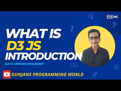 Introducing d3.Js in hindi, Why use d3js, complete beginner guide